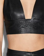 WOMENS APEX BRALETTE BLACK FASHION TOPS