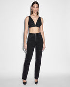 WOMENS KSUBI X P.E NATION BRA NOIR FASHION TOPS