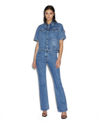 Womens Soho Heritage Flare Denim Jeans - Denim