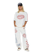 WOMENS GENUINE BOYFRIEND SS TEE VINTAGE WHITE TEES