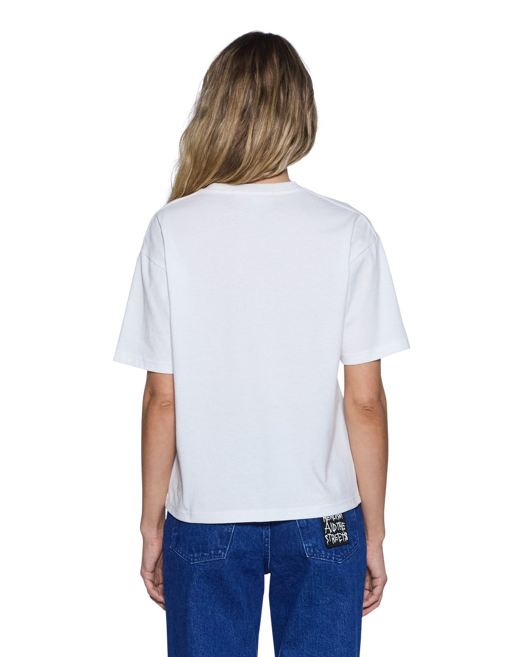 Womens Ksycho Everyday Ss Tee White Regular Tees - White