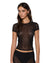 MESH SS TOP DIAMANTE