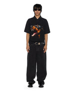 WOMENS MOWALOLA DOBERMAN JERSEY BLACK FASHION TOPS