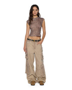 WOMENS STAPLE SS TEE LEOPARD TEES
