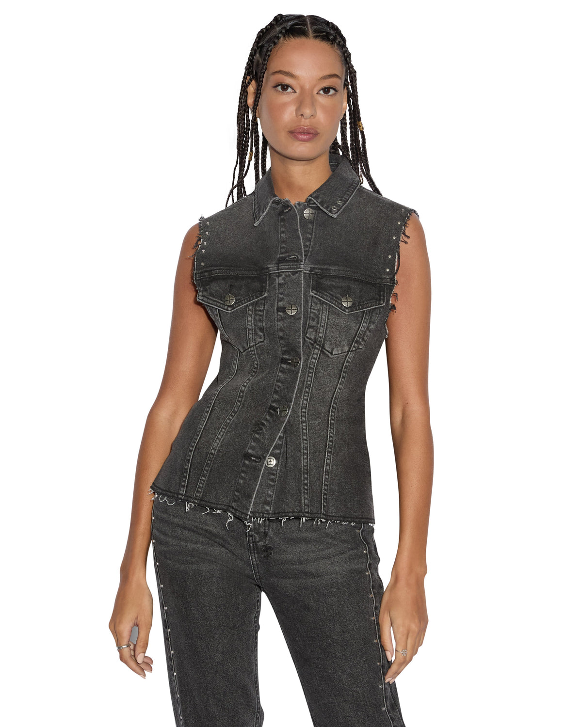 WOMENS SPARK VEST LOVESTRUCK FASHION TOPS