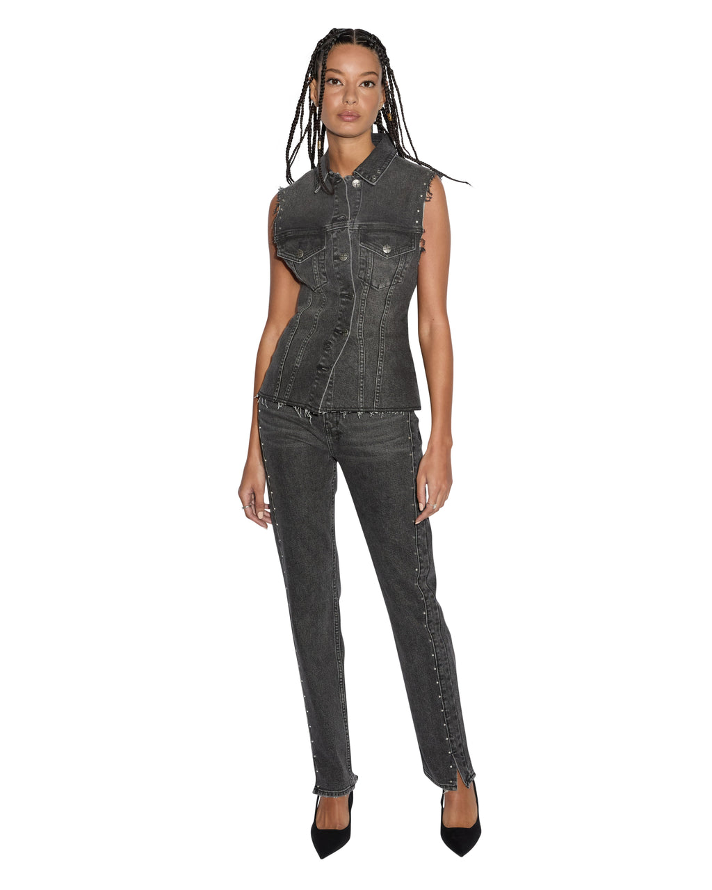 WOMENS STRAIGHT UP LOVESTRUCK DENIM JEANS