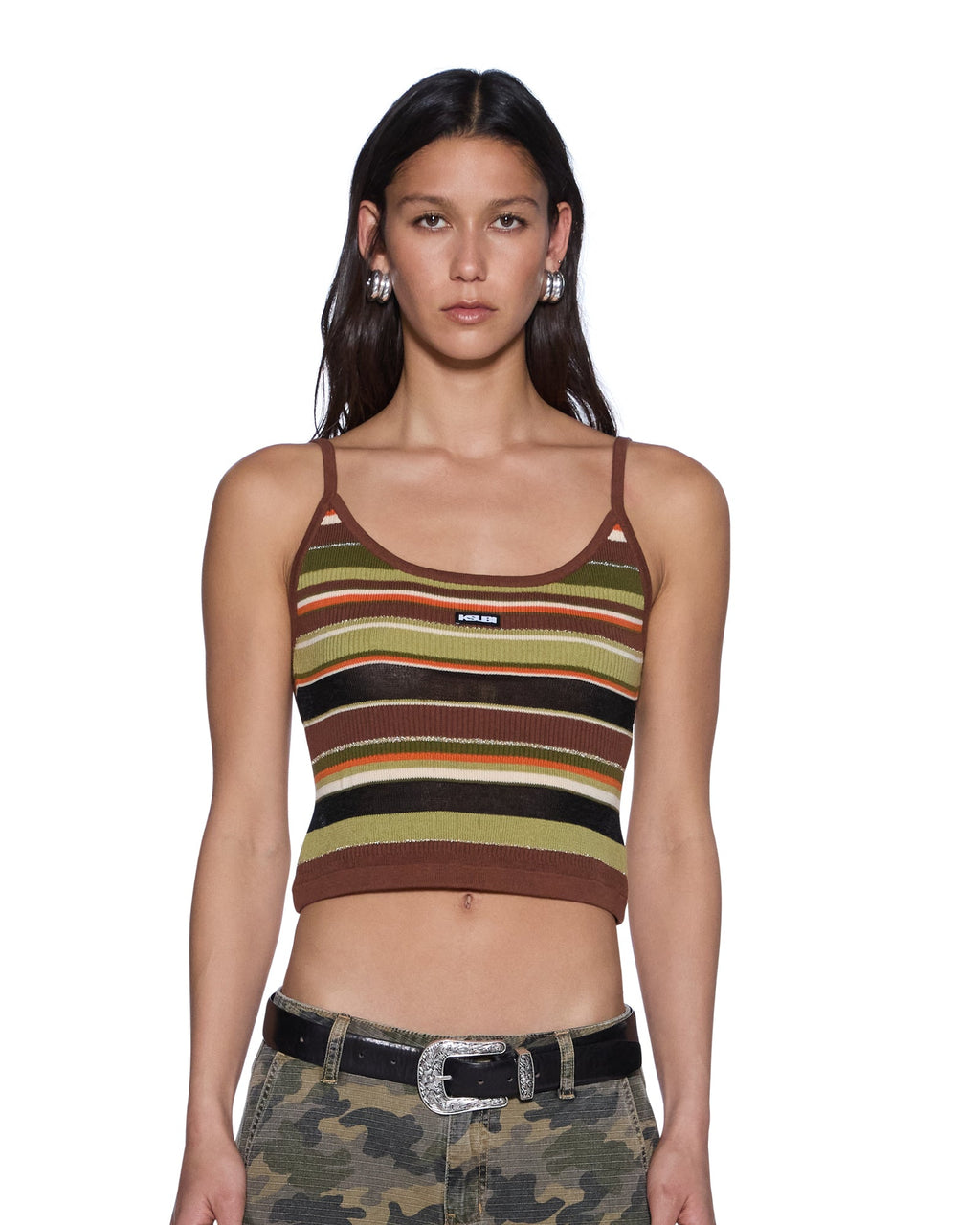 WOMENS TAMRIN KNITTED TANK MULTI FASHION TOPS