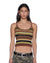 WOMENS  TAMRIN KNITTED TANK MULTI SLIM FASHION TOPS
