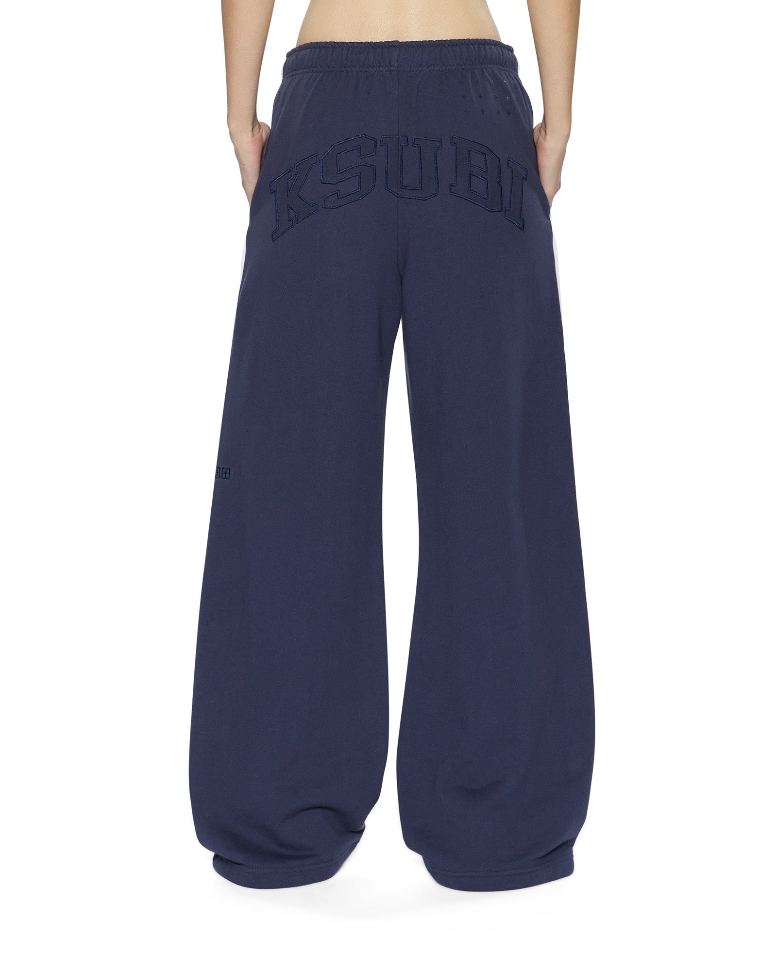 WOMENS  ORIGIN TRAKPANT SPLICED INK STRAIGHT PANTS