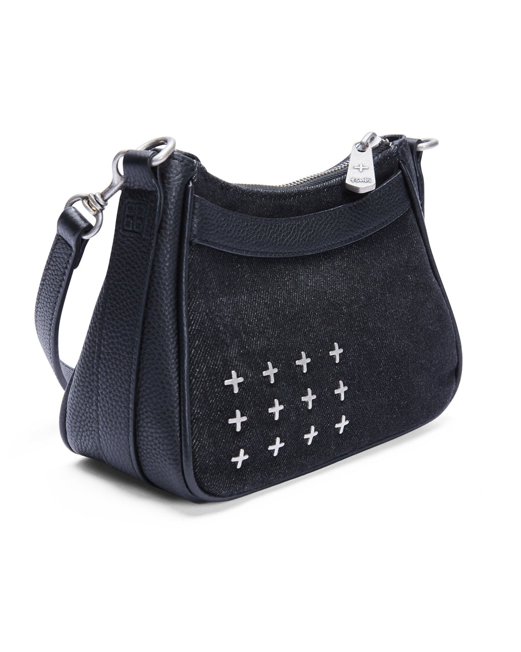 TRASH BAG MINI NOIR DENIM BAGS