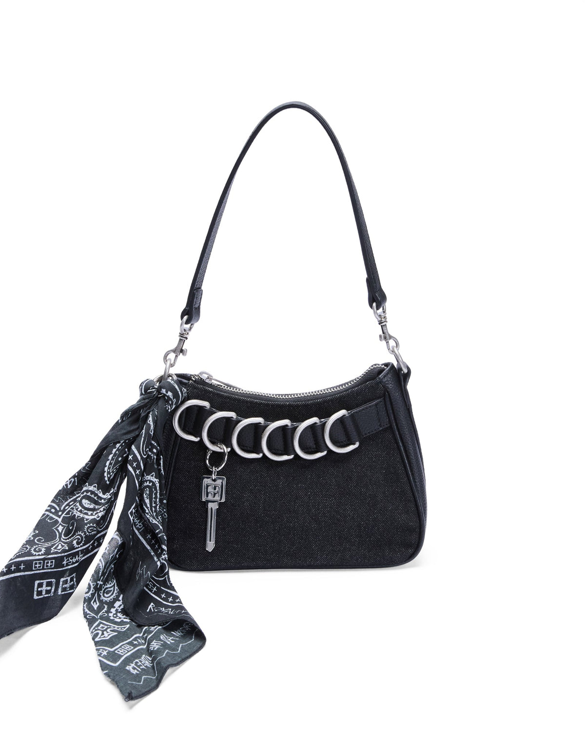 TRASH BAG MINI NOIR DENIM