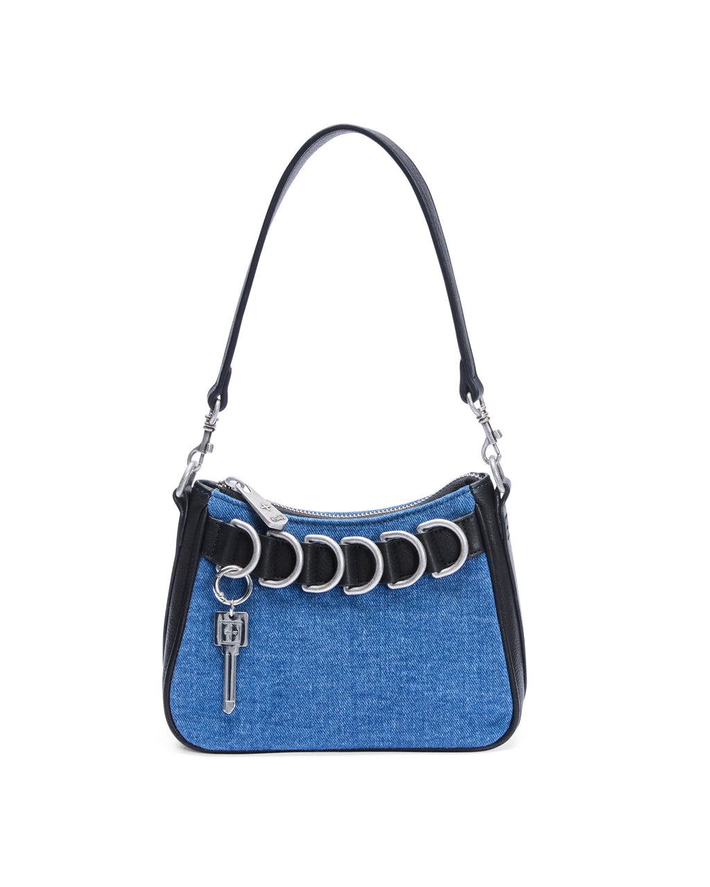 TRASH BAG MINI BLUE DENIM BAGS