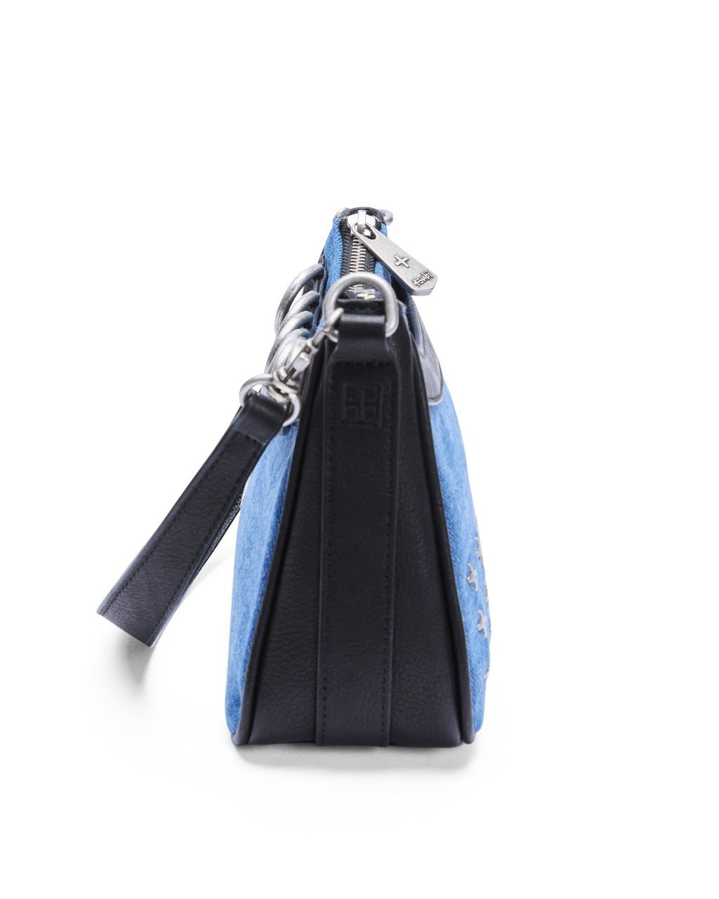 TRASH BAG MINI BLUE DENIM BAGS