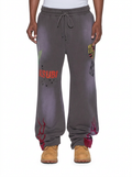 SPEEDRAT SYNTHESIS TRAK PANT CHARCOAL