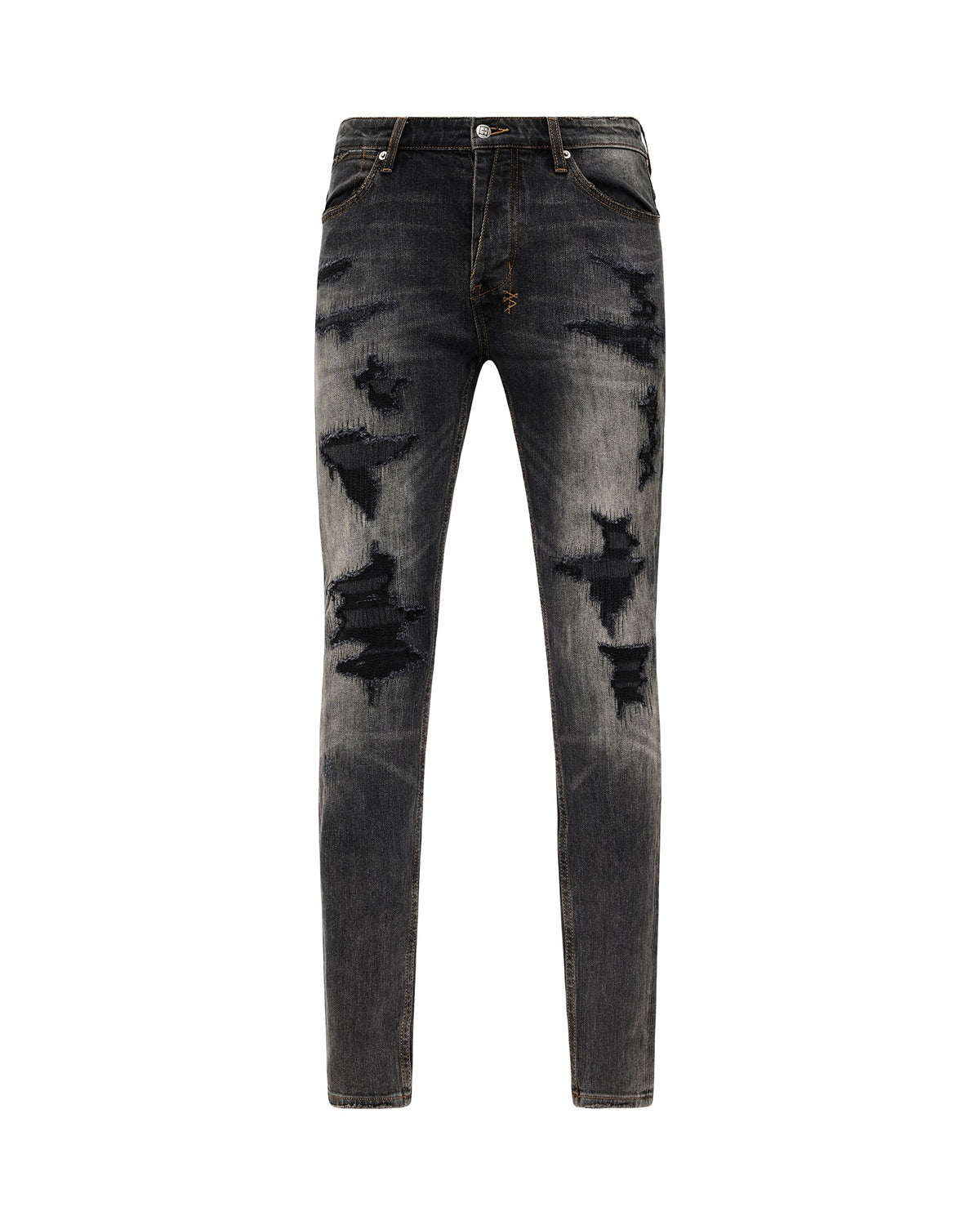 MENS VAN WINKLE RETORQUED REPAIR DENIM JEANS