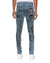MENS  VAN WINKLE CHAMPAGNE SKETCH SKINNY DENIM JEANS