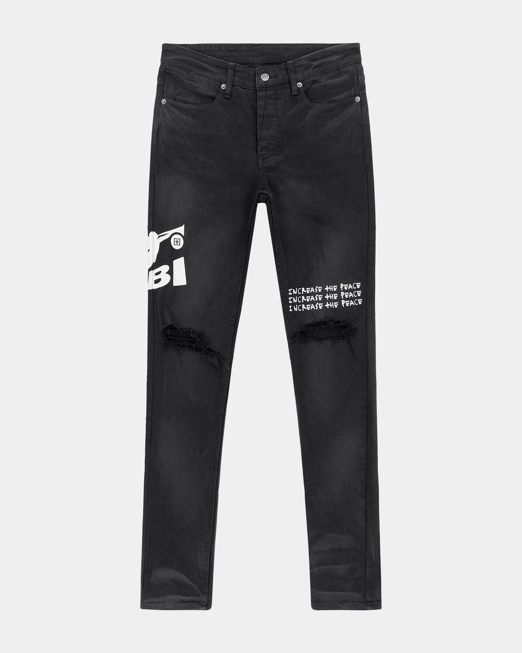 MENS VAN WINKLE GHOSTED ANGELS DENIM JEANS