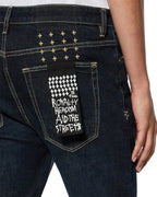 MENS VAN WINKLE RINSED DENIM JEANS