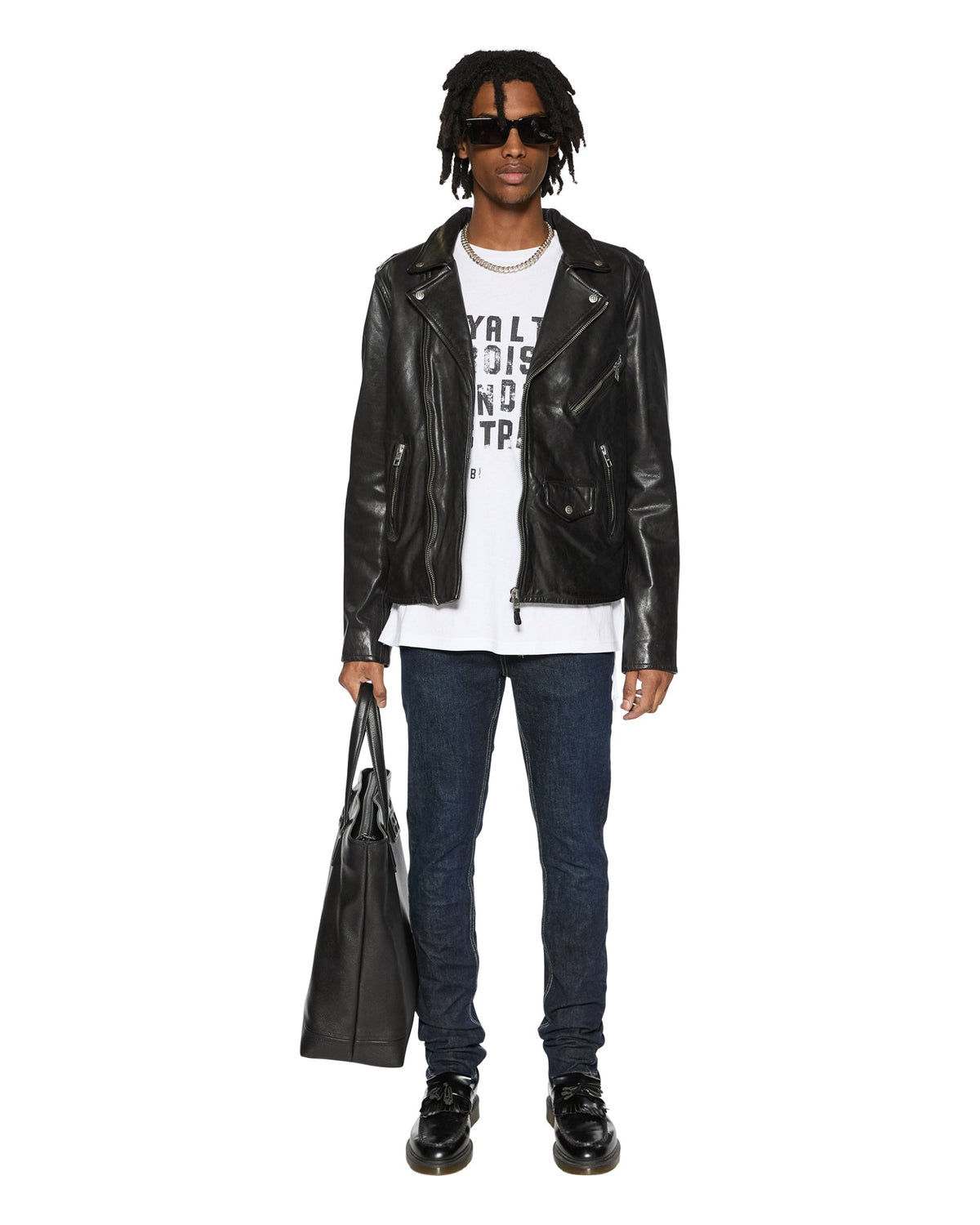 MENS VAN WINKLE RINSED DENIM JEANS
