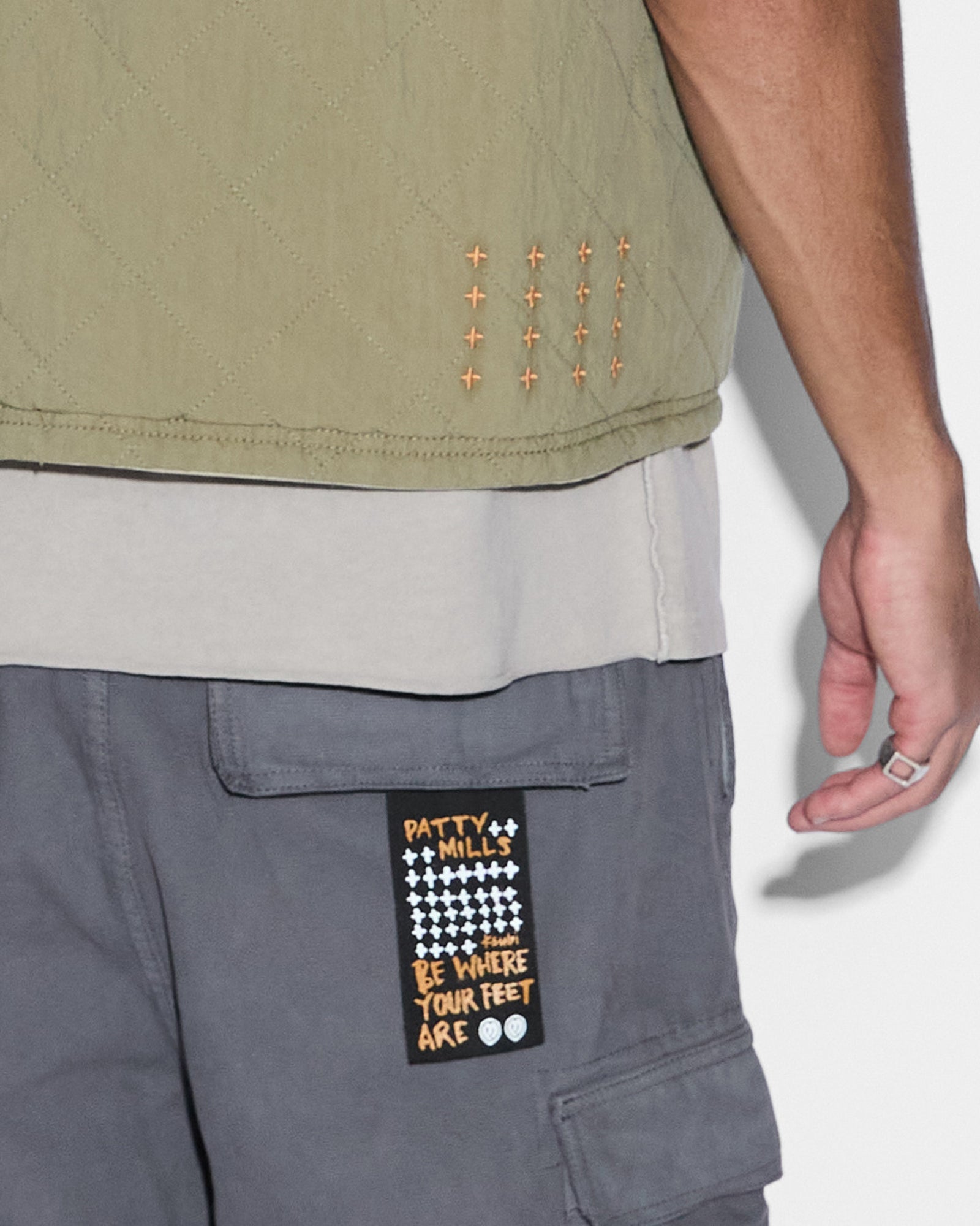 MENS BATTLER VEST KHAKI VESTS