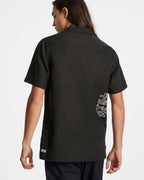 MENS LAST MANIAC RESORT SS SHIRT BLACK SHIRTS