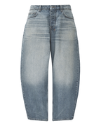 Mens Vorteks Astral Sott Barrel Leg Denim Jeans - Denim