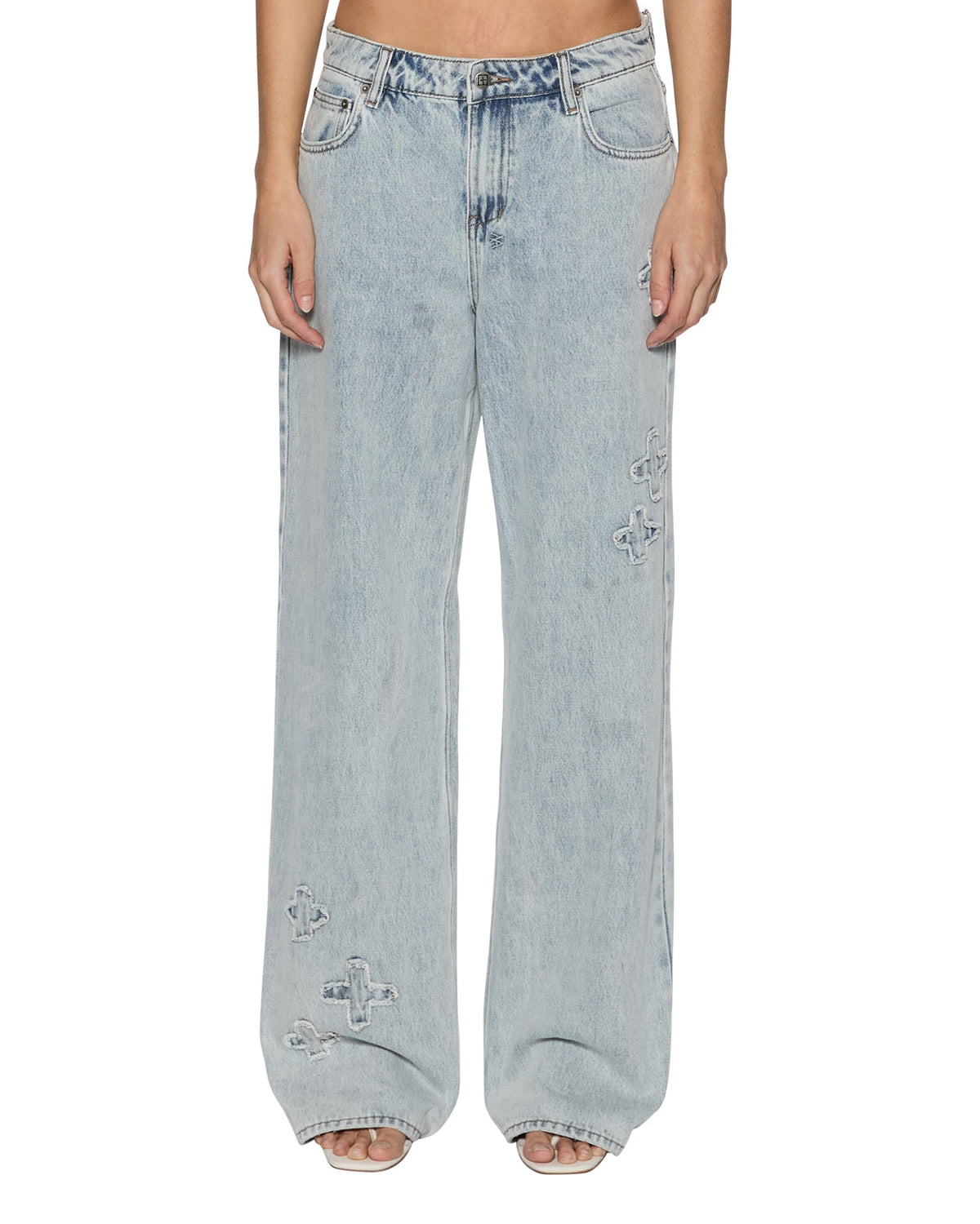 WOMENS LOW RIDER KRAFTWERK DENIM JEANS