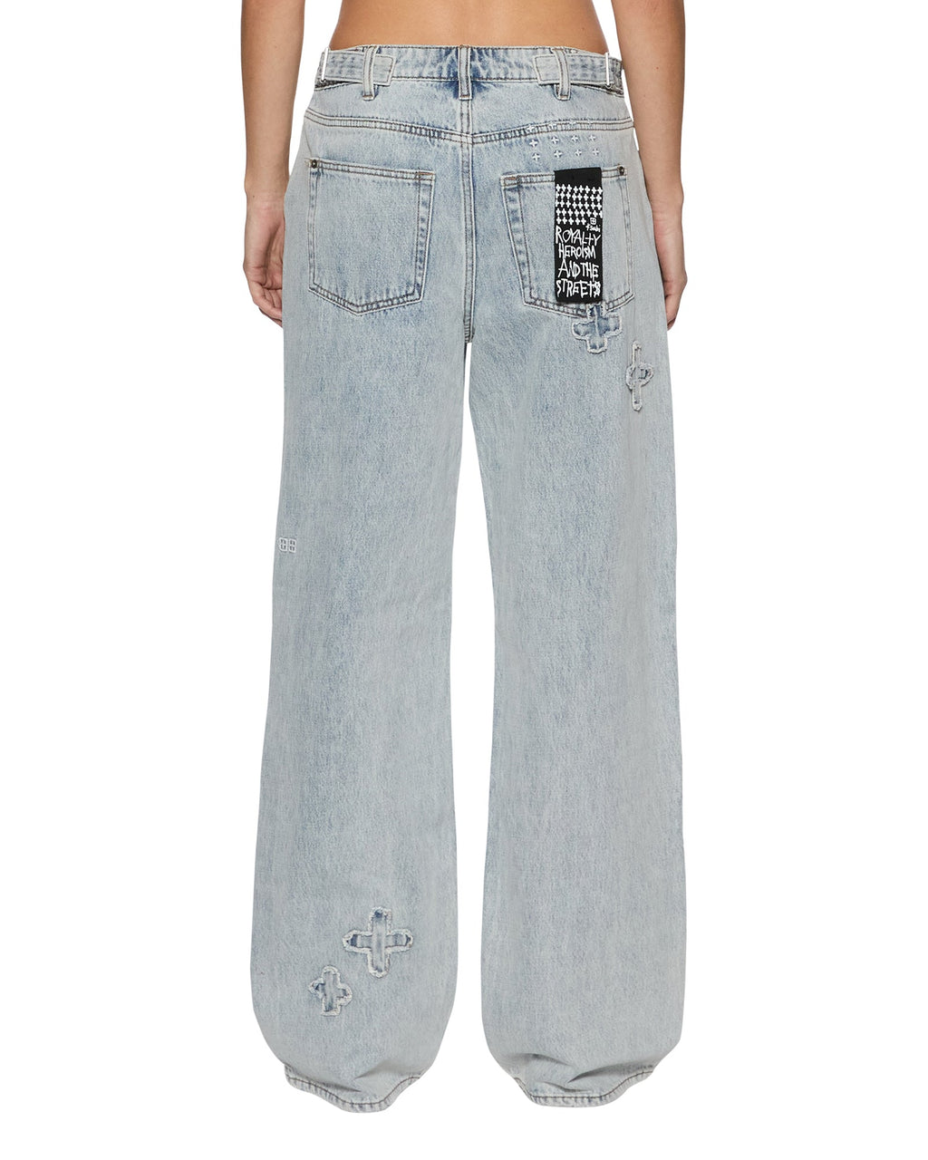 WOMENS LOW RIDER KRAFTWERK DENIM JEANS