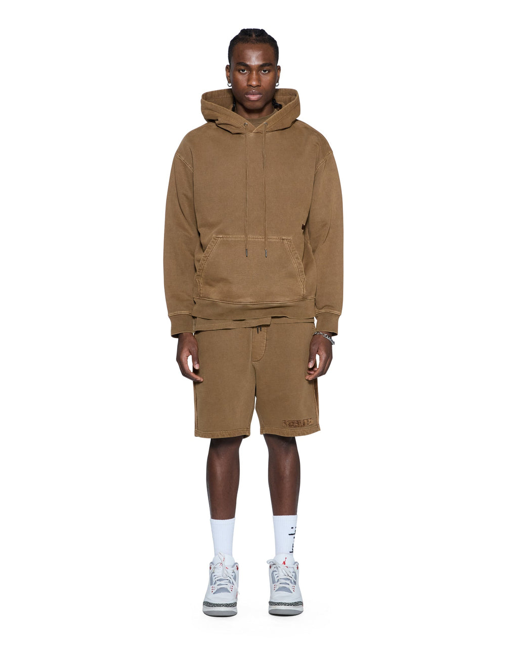 MENS 4X4 LUXE SYNTHESIS TRAK SHORT ESPRESSO WALKSHORTS