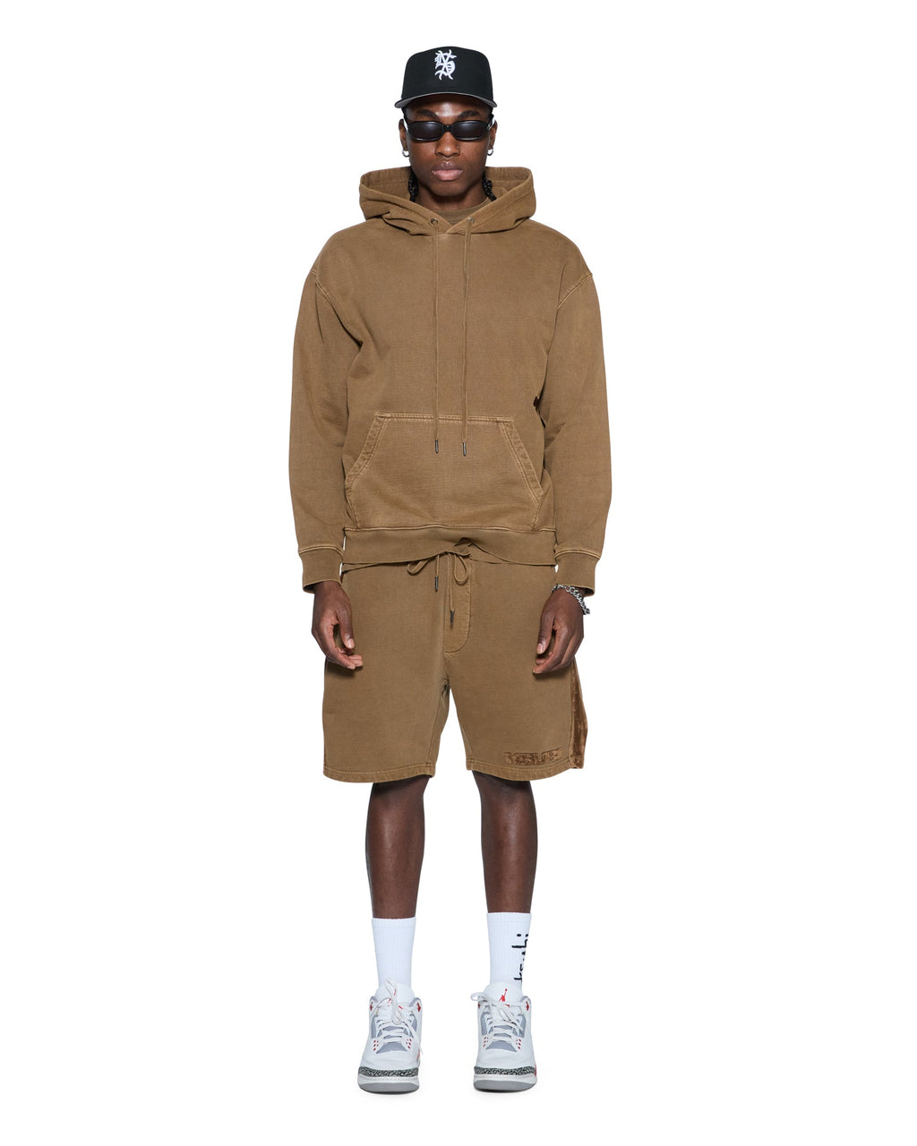 MENS 4X4 LUXE SYNTHESIS TRAK SHORT ESPRESSO WALKSHORTS