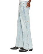 Mens Bronko Paragon Kraft Bootcut Denim Jeans - Denim