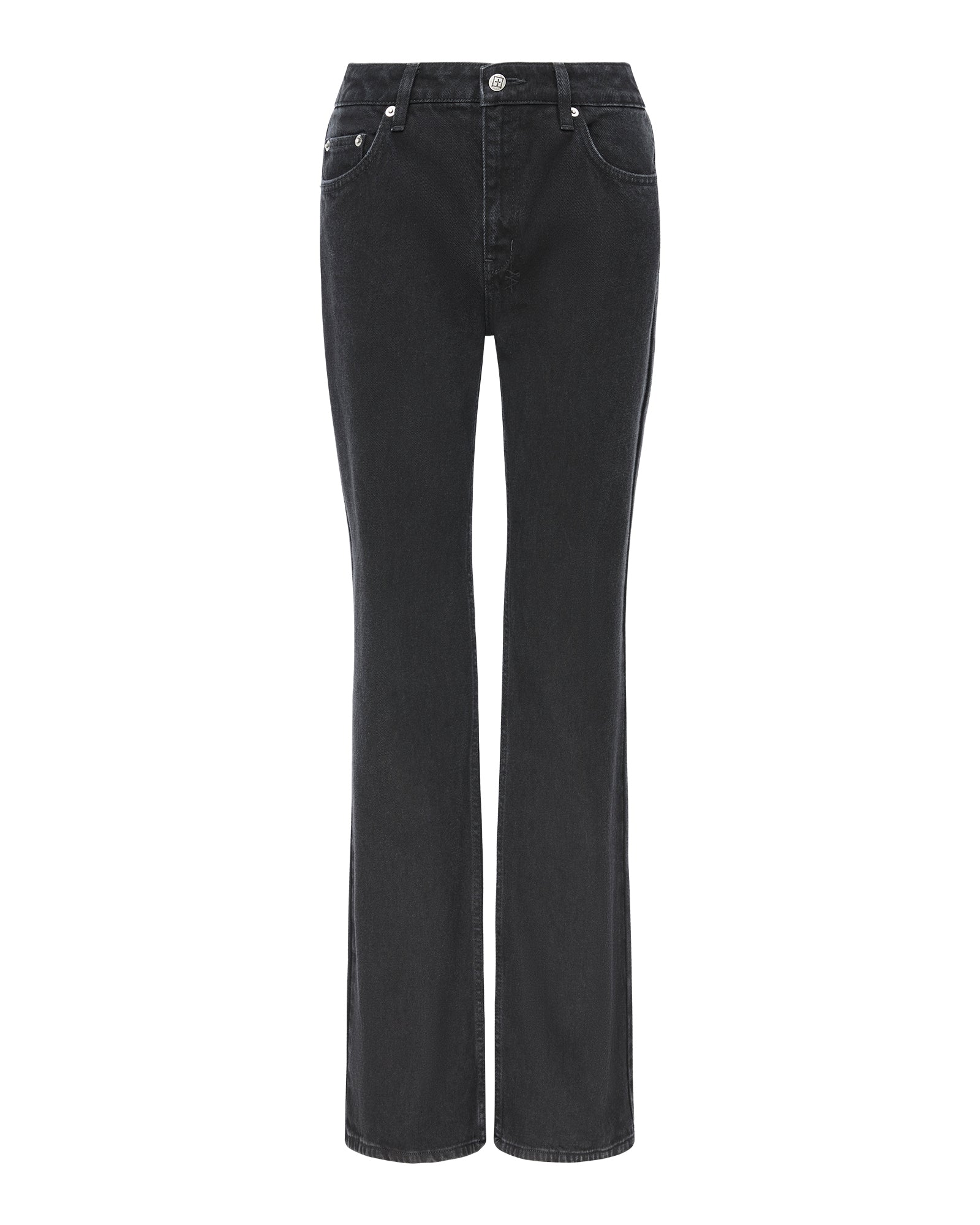 ☆archive Lolita Jeans☆ black flare 26 Womens Soho Lo Jet Black Bootcut Denim Jeans | Ksubi ++