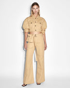 WOMENS KOMMAND CARGO CARAMEL PANTS