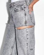 WOMENS PLAYBACK DIME KUT OUT DENIM JEANS