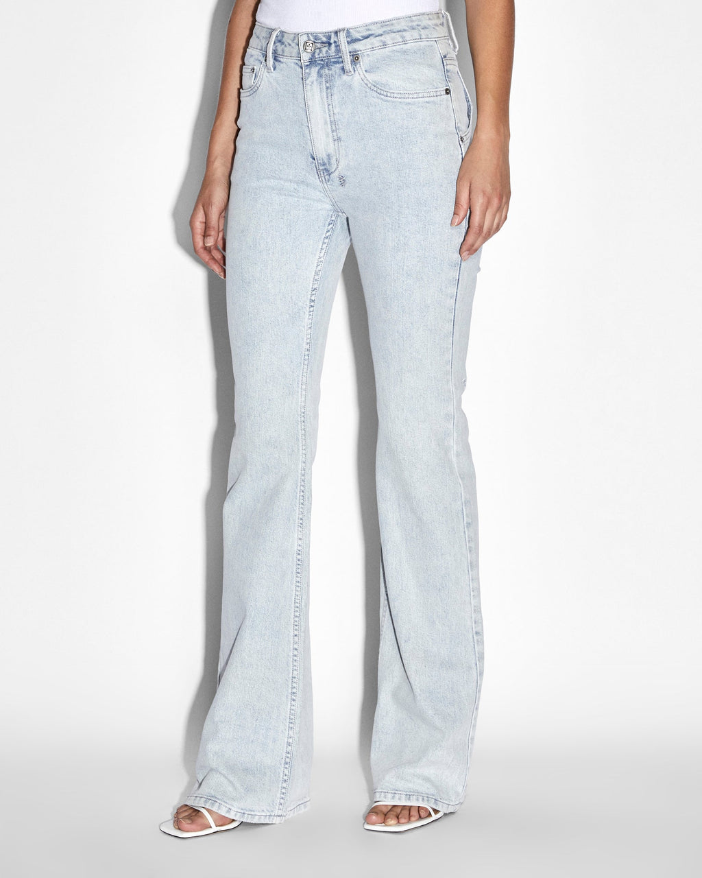 WOMENS SOHO ICE FLIPPED DENIM JEANS