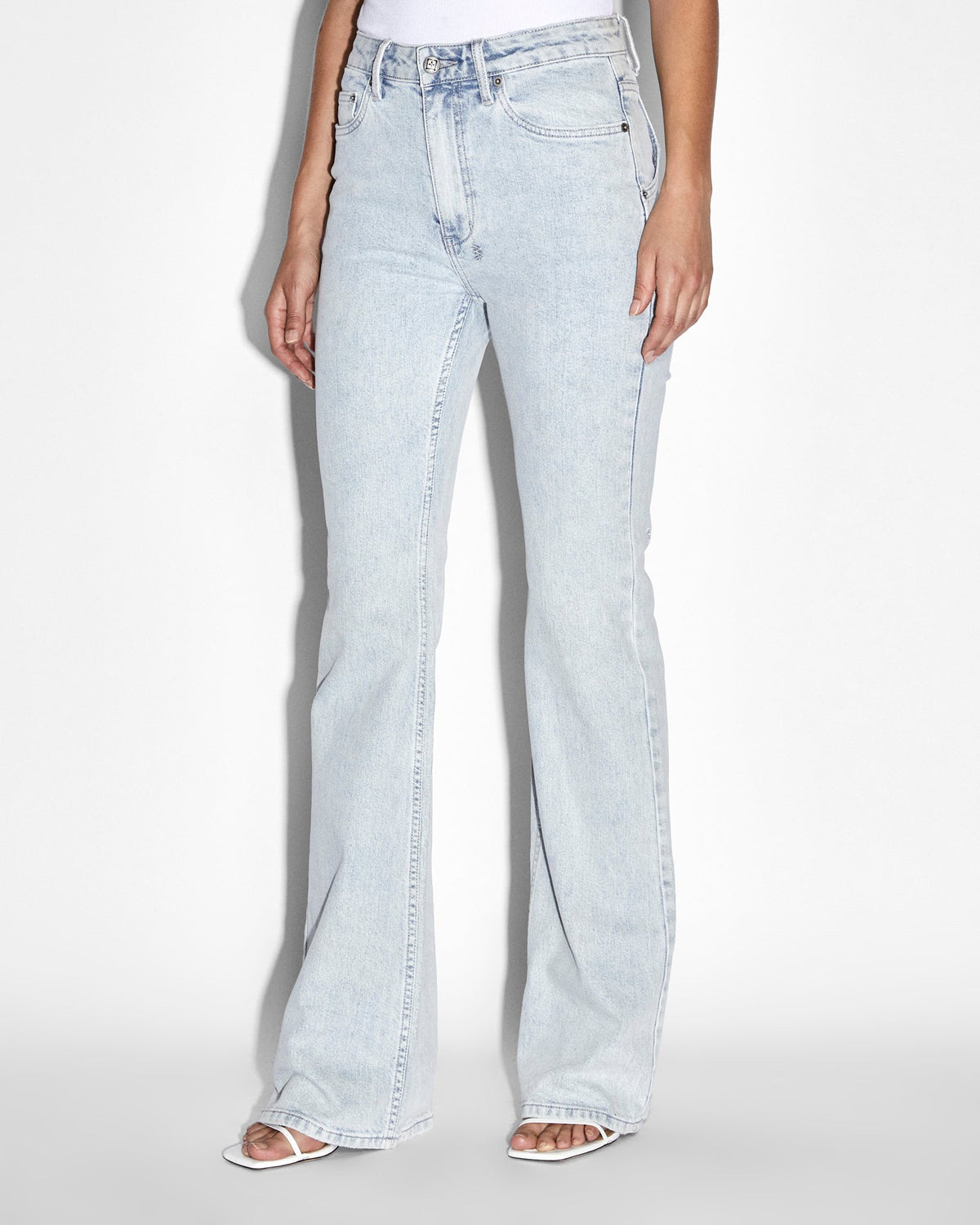 WOMENS SOHO ICE FLIPPED DENIM JEANS