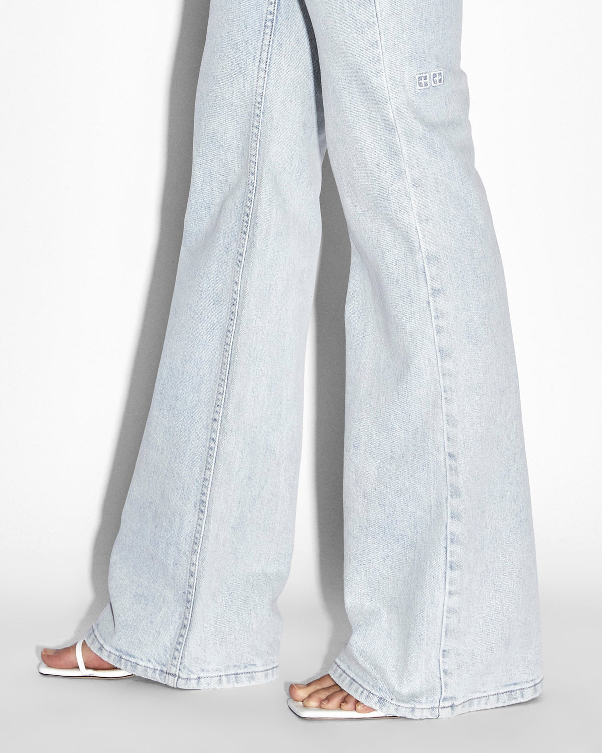 WOMENS SOHO ICE FLIPPED DENIM JEANS