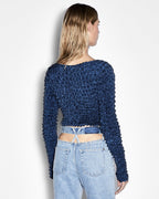 WOMENS EXPANSE LS TOP MIDNIGHT FASHION TOPS
