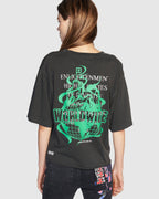 WOMENS WORLDWIDE NIRVANA SS TEE BLACK TEES