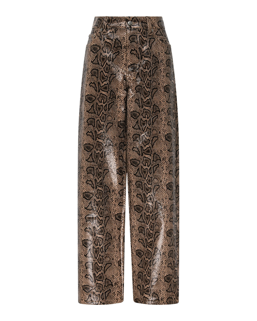 Womens Empire Pant Snakebite Straight Pants - Multi Colour