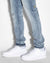 MENS  CHITCH SPRAY OUT YELLOW SLIM DENIM JEANS