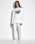 Mens Van Winkle Remnant Skinny Denim Jeans - White