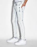 Mens Van Winkle Remnant Skinny Denim Jeans - White