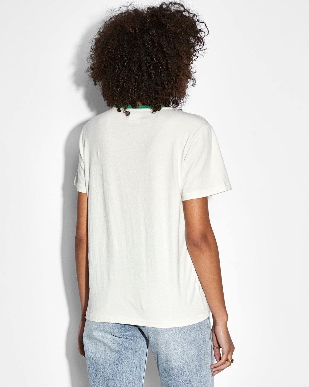 Womens Nature Klassic Ss Tee Regular Tees - White