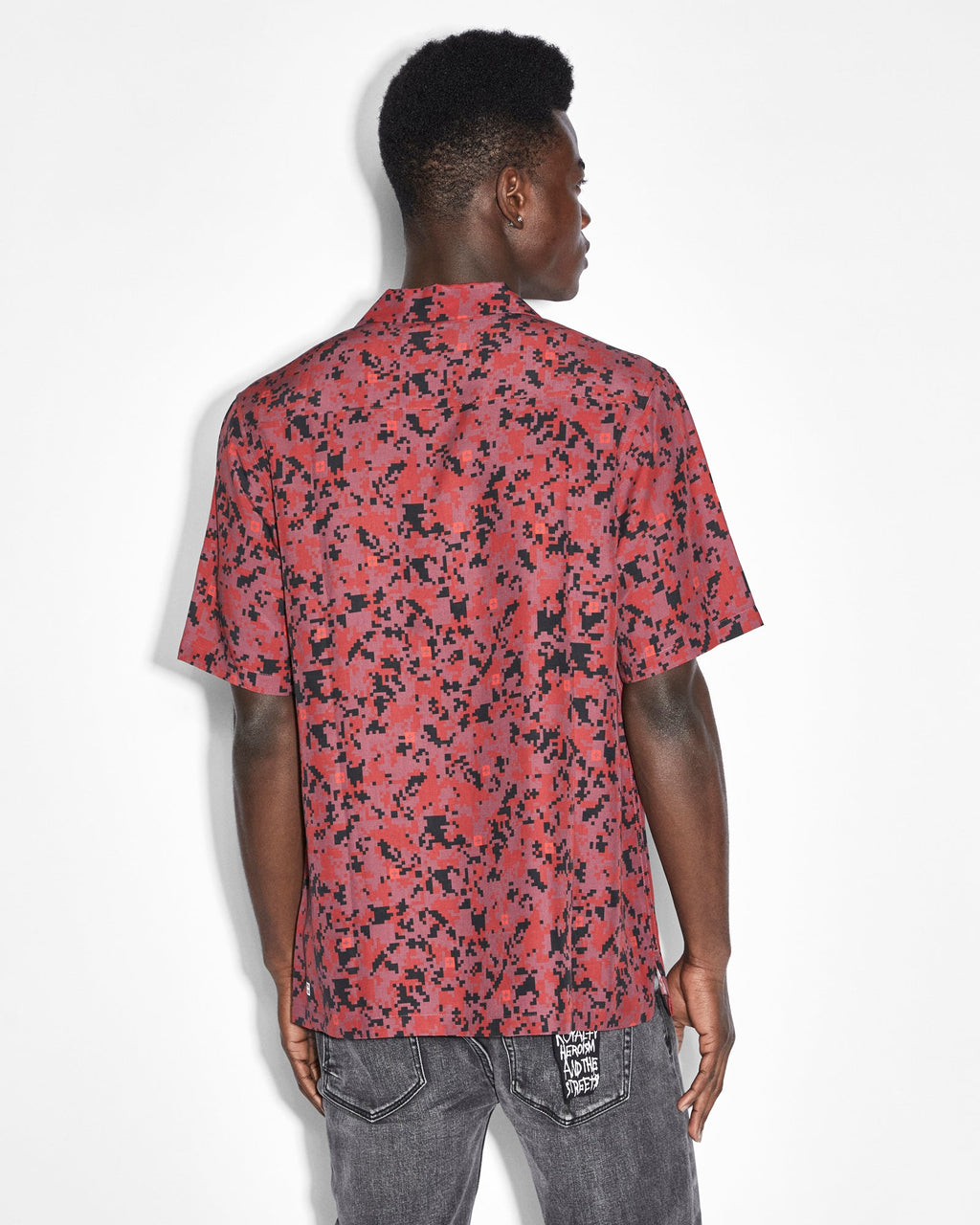 MENS DIGI RESORT SS SHIRT MULTI SHIRTS