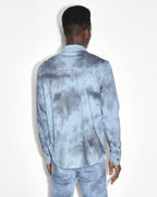 Mens Scorpio Ls Shirt Lowtide Regular Shirts - Denim