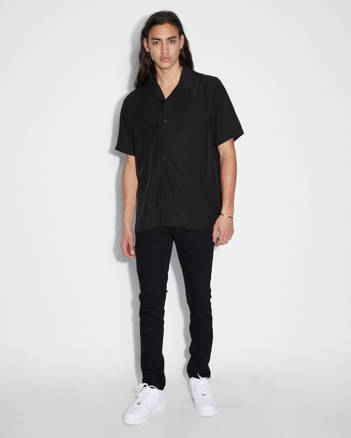 NEON RESORT SS SHIRT BLACK