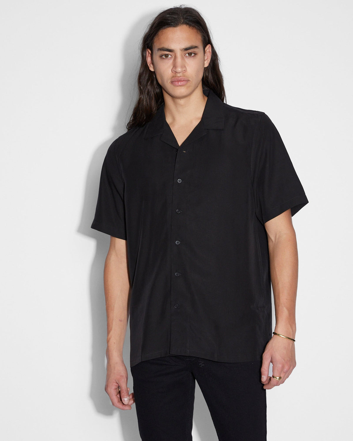 NEON RESORT SS SHIRT BLACK