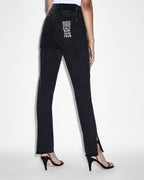 WOMENS MELROSE ONYX DENIM JEANS