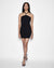 SUSPENSE MINI DRESS BLACK